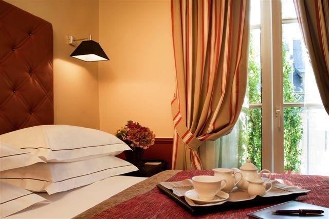 Hotel Lenox Saint Germain Париж Стая снимка
